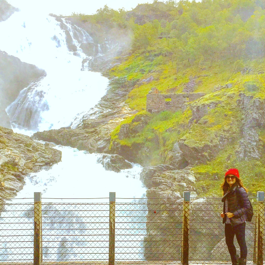 Norway Flam Railway waterfall